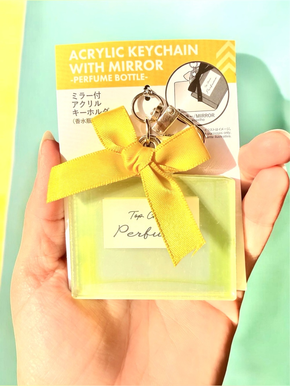 🔥Japan Cute Keychain with Mirror!